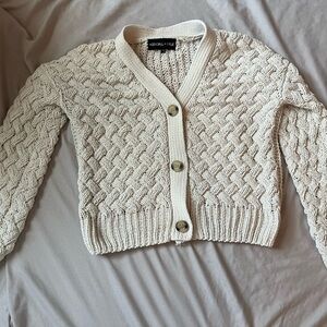White Cardigan